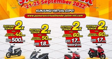 Honda Virtual Expo : Savetember Bertabur Promo