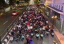 Ratusan Bikers Honda Ramaikan Vario Street Nation di Surabaya