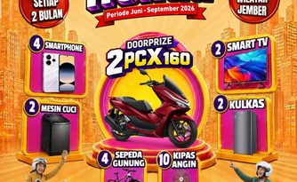 MPM Honda Jatim Kembali Hadirkan Program “Untukmu Konsumen Honda”, 2 Honda PCX160 Menanti Konsumen Jember