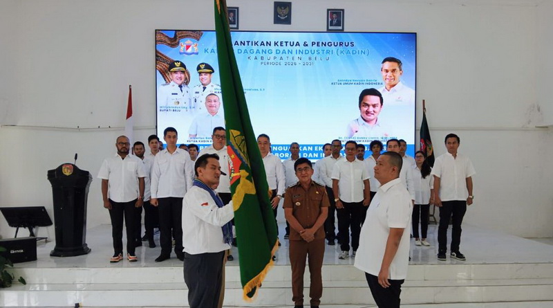 Hadiri Pelantikan Kadin Belu, Bupati Belu Tekankan Kolaborasi Bangun UMKM di Perbatasan