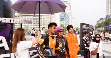 Giant Helmet Hadir di Bundaran HI, Gaungkan Semangat Menuju Pertamina Grand Prix of Indonesia 2026