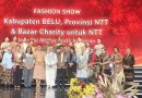 Kain Tenun Adat Daerah Belu Tampil di Fashion Show Pameran Kriya Nusa 2026