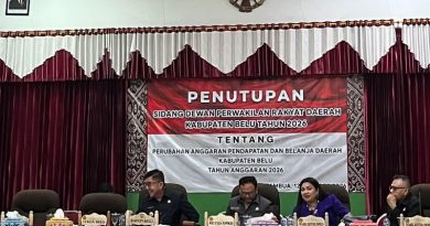 DPRD Belu dan Pemkab Belu Sahkan Perubahan APBD Tahun 2026 DPRD Belu dan Pemkab Belu Sahkan Perubahan APBD Tahun 2026